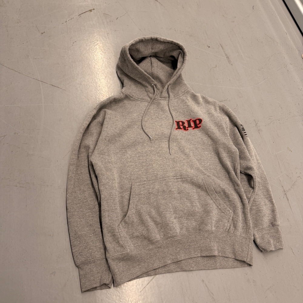 RIP Rockscapes In Paradise Grey Hoodie Mens Size M Est 2006 Graphic Print - Picture 3 of 11